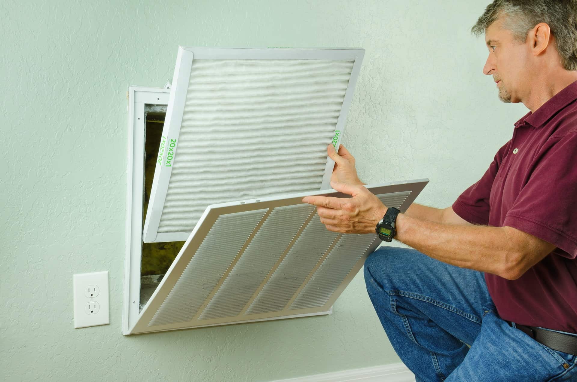 air-conditioning-filter Kelowna home inspector C4U | Inspections