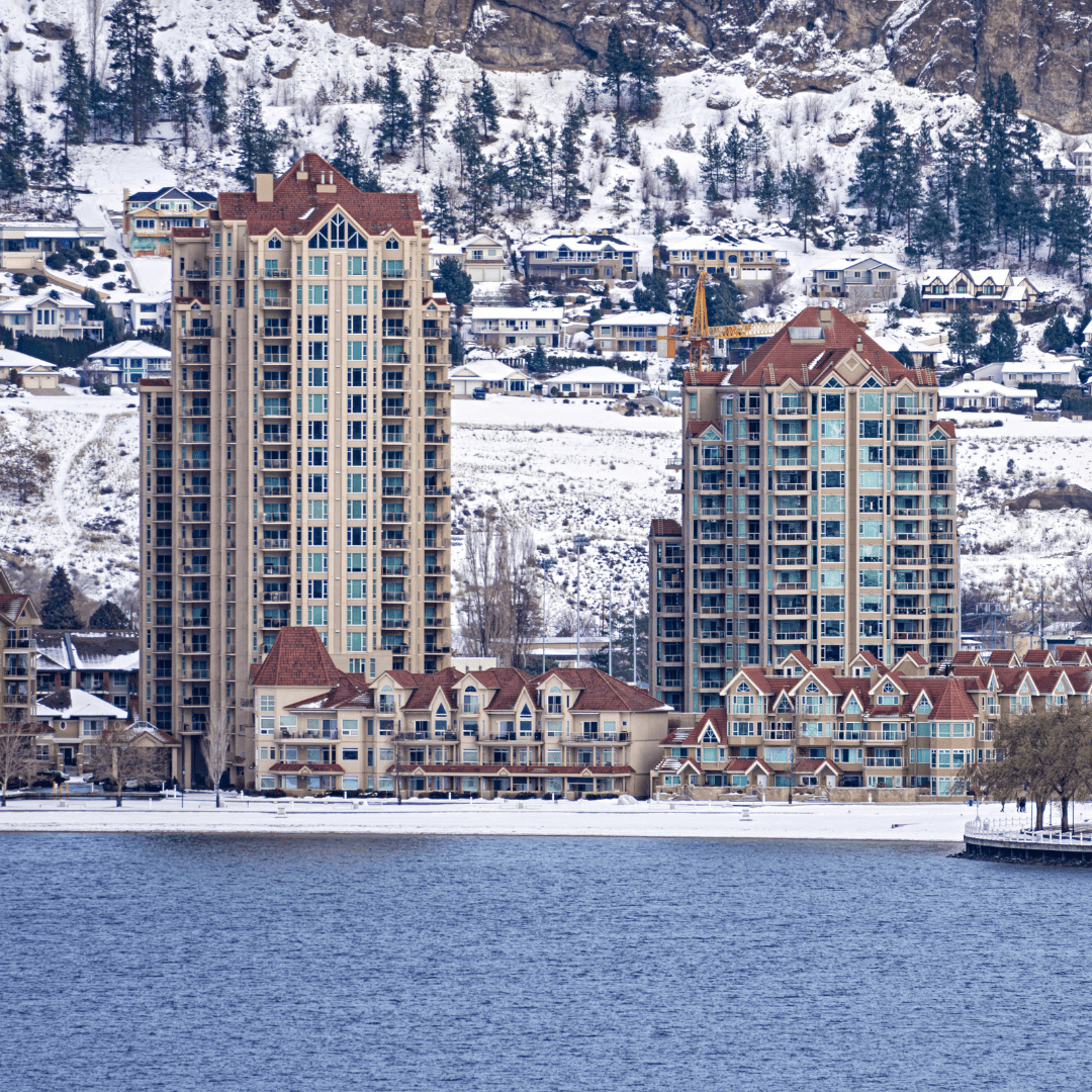 Okanagan lakefront property homes and apartments